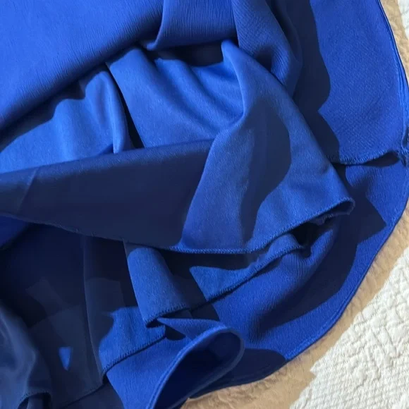 B Darlin Cobalt Blue Dress. Size 13/14 - Picture 7 of 10